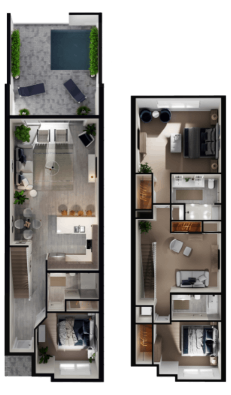 Asher Townhouse Tranquility Town Homes
